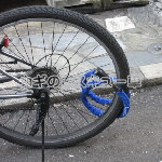 自転車のワイヤーロックなど